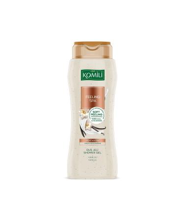 Komili Feeling Spa Vanilla Shower Gel - Intensive Moisturizing - Vegan - 500 ML - Buy Online on GoSupps.com