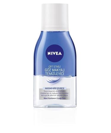 NIVEA Double Effect Eye Make-Up Remover Lotion 125 Ml - Buy Online on GoSupps.com