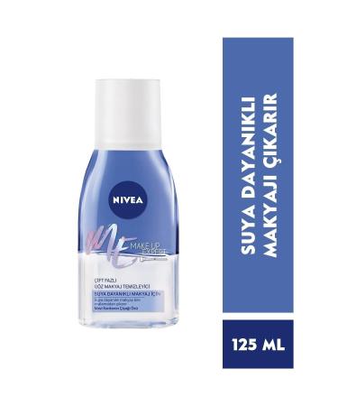 NIVEA Double Effect Eye Make-Up Remover Lotion 125 Ml