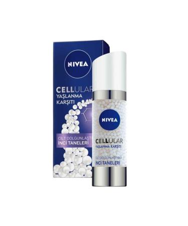 NIVEA Hyaluron Cellular Filler + Plumping Pearls Anti-Aging Serum 30 Ml