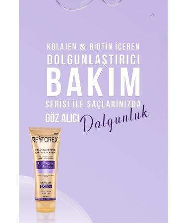 Restorex Volumizing Hair Care Cream Collagen & Biotin 250 Ml - Buy Online on GoSupps.com