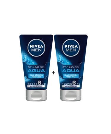 NIVEA N vea Hair Styling Gel Shiny 150ml X2