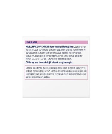 NIVEA Make Up Expert Moisturizing Make Up Base for Smooth Make Up 50ml - Buy Online on GoSupps.com