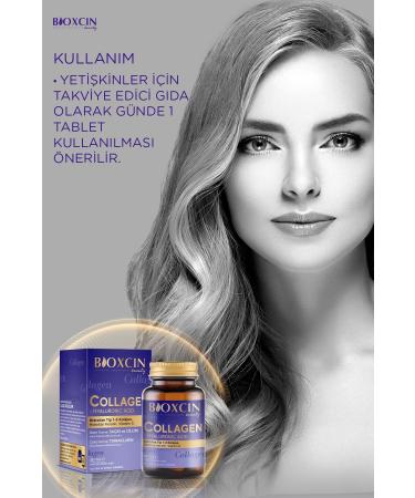 Bioxcin 2 Pieces Bioxcin Beauty Collagen 30 Tablets 1050 Mg - (Type 1 - Type 3 Hydrolyzed Collagen) - Buy Online on GoSupps.com