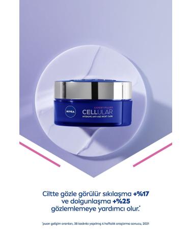 NIVEA Cellular Expert Filler Anti-Aging Face Night Cream 50ml Hyaluronic Acid - Buy Online on GoSupps.com
