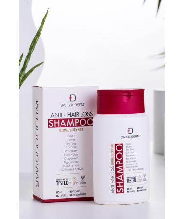 Swissoderm Anti-Hair Loss Shampoo Normal & Dry Hair Fast Growth Sulfate-Free Salt-Free Anti-Hair Loss 300ml - Buy Online on GoSupps.com