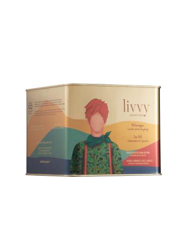 Livvy Premium Foods Livvy Naturally Fermented Medium Grain High Quality Black Olives 1800 G - Buy Online on GoSupps.com