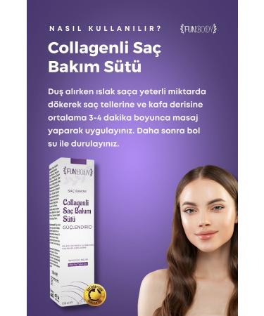 FUNBODY Collagen Hair Care Milk 150 Ml - Buy Online on GoSupps.com