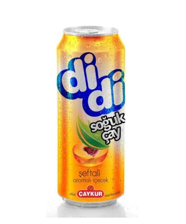 aykur Didi Peach Flavored Iced Tea 500ml X12