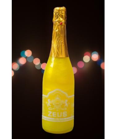 OS ZEUS Non-Alcoholic Sparkling Champagne* Banana Flavored (BRIDE TO BE)