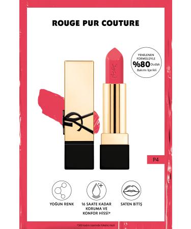 Yves Saint Laurent Rouge Pur Couture The Bold - Three Dimensional Lipstick