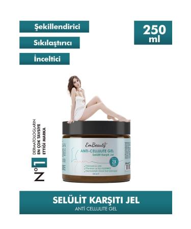 Embeauty Slimming Firming Cellulite and Stretch Mark Eliminating Body Shaping Gel 250 ml