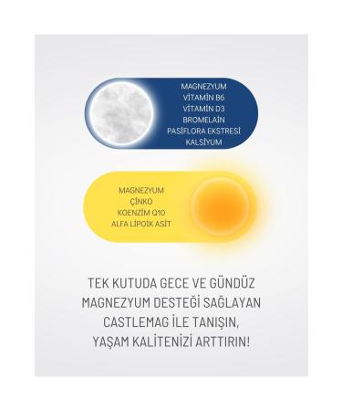 Castle Mag Day 30Tb. Mag Night 30Tb. 2 In 1 - Buy Online on GoSupps.com