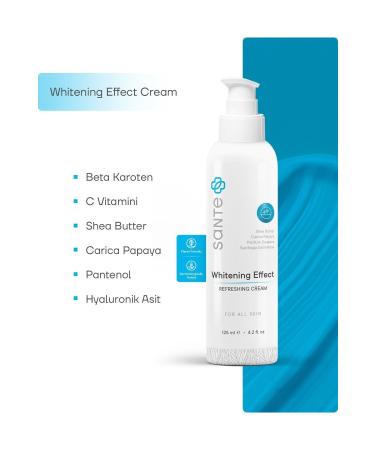 SantePlus Renewing Skin Whitening Cream 125 ml (Face Underarms Bikini Area) - Buy Online on GoSupps.com