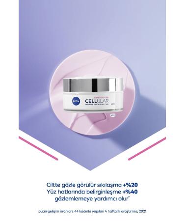NIVEA Cellular Expert Filler Intensive Anti-Aging Day Care Face Cream Spf15 50 Ml Hyaluronic Acid - Buy Online on GoSupps.com