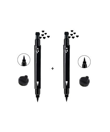 Cosmetichane Heart Patterned Double Sided Eyeliner Two Pieces X2 - Buy Online on GoSupps.com