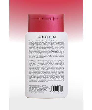 Swissoderm Anti-Hair Loss Shampoo Oily Hair Vegan Fast Growth Sulfate-Free Salt-Free Against Hair Loss 300ml - Buy Online on GoSupps.com