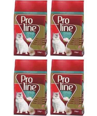 Proline Sterilised Chicken Sterilised Adult Cat Food 4x1.5 Kg.