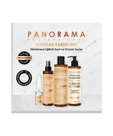 PANORAMA PROFESSIONAL Professional Anti-Hair Loss Shampoo 400 ml Biotin-caffein-zinc-pb5-niacin/vegan - Buy Online on GoSupps.com