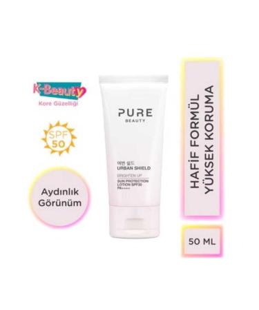 PURE BEAUTY Brighten Up Sunscreen Lotion Spf 50 Pa 50 ml