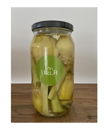 Von Urla Artichoke Heart with Stem 660 Cc (READY TO EAT FOR APPETIZER GRILL SALAD)