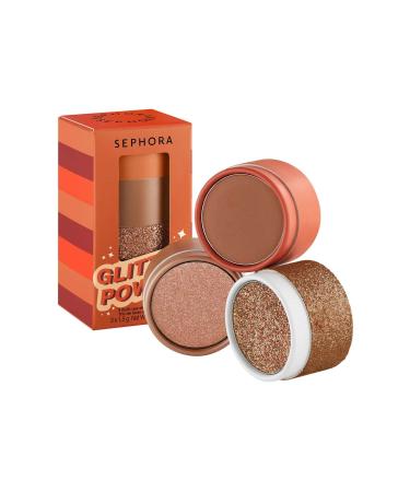 SEPHORA COLLECTION Glitter Power - Multi-Purpose Eyeshadow Set Brown power (3 x 1.5 g)