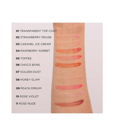 Eveline Cosmetics Lipgloss Diamond Glow Lip Luminezer Hyaluronic Acid Lip Gloss 4.5 ml - Buy Online on GoSupps.com