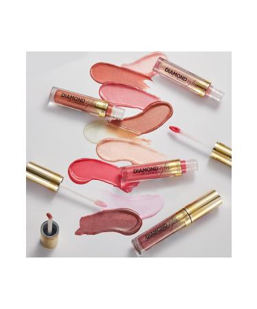 Eveline Cosmetics Lipgloss Diamond Glow Lip Luminezer Hyaluronic Acid Lip Gloss 4.5 ml - Buy Online on GoSupps.com