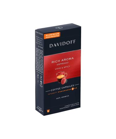 Davidoff Nespresso Compatible Capsule Coffee Rich Espresso 2 x 10 pieces - Buy Online on GoSupps.com