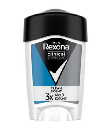 Rexona Clinical Protection Men's Stick Deodorant Clean Scent 3x Strong Protection 45 ml