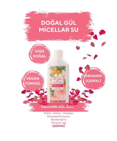 idea Toscana Organic Rose Cleansing and Relaxing Micellar Water - 200 ml