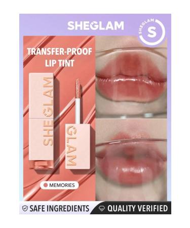 SHEGLAM Take A Hint Lip Tint-Cheeky Color Changing Long Lasting Lip Gloss High Gloss Finish All Day