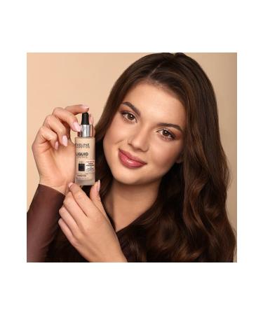 Eveline Cosmetics Liquid Control Dropper Foundation with Niacinamide and Vegan Collagen - Buy Online on GoSupps.com