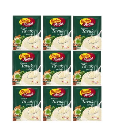 Bizim Mutfak Creamy Chicken Soup 62 Gr X 9 Pieces
