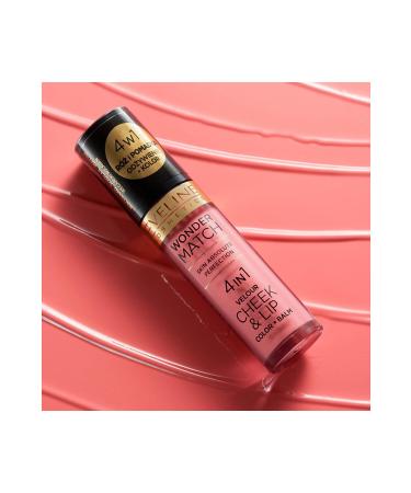 Eveline Cosmetics Wonder Match 4in1 Cheek&Lip Blush and Liquid Lipstick in One No 5 4.5 ml - Buy Online on GoSupps.com