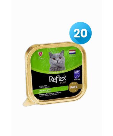 Reflex Plus Pate Cod Fish Sterilized Adult Cat Food 85 Gr-20