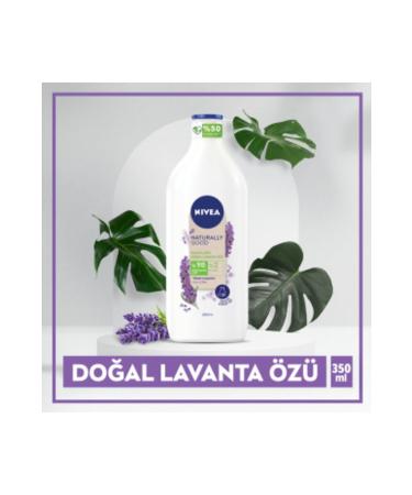 NIVEA Naturally Good Body Lotion Lavender 350 ml Dry Skin 48 Hour Moisturisation