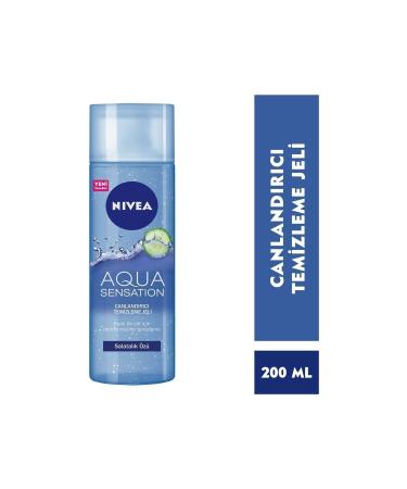 NIVEA Aqua Sensation Refreshing Facial Cleansing Gel 200 ml