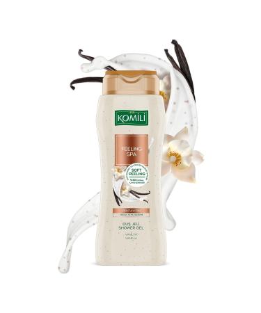 Komili Feeling Spa Vanilla Shower Gel - Intensive Moisturizing - Vegan - 500 ML - Buy Online on GoSupps.com