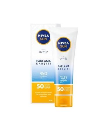 NIVEA Sun Face Cream Shine Control Spf50 50 ml