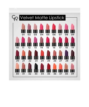Golden Rose Matte Lipstick - Velvet Matte Lipstick No: 30 - Buy Online on GoSupps.com