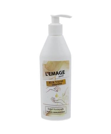 L'EMAGE Natural Olive Oil Hand and Body Lotion Intensive Moisturizer 250 ml