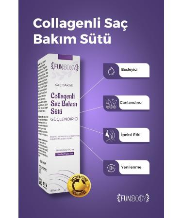 FUNBODY Collagen Hair Care Milk 150 Ml - Buy Online on GoSupps.com
