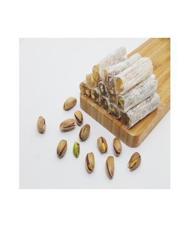 Dil eker Plain Aleppo Wick Turkish Delight with Pistachio 1000 grams