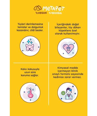 Metapet Vanilla Scented Natural Dog Dry Shampoo Organic Content Formula Suitable for Puppies - Buy Online on GoSupps.com