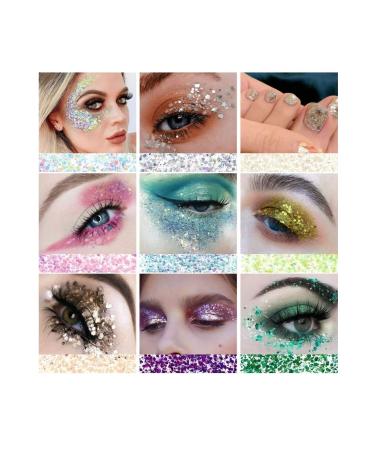 Lesvip's Gel form Face and body glitter sparkling glitter - Buy Online on GoSupps.com