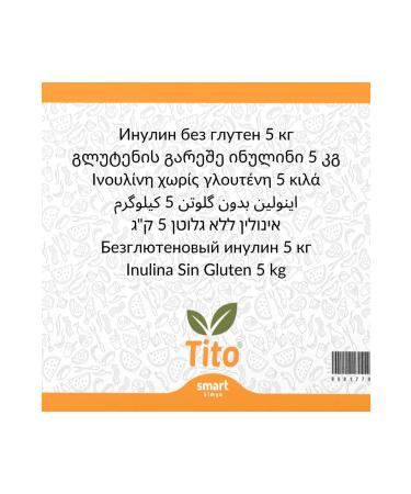 Tito Gluten Free Inulin 5 Kg - Buy Online on GoSupps.com