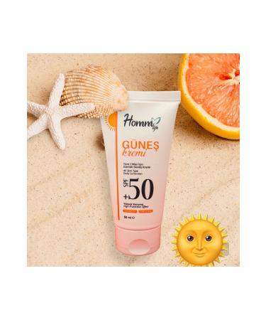 Homm Herbal HOMM LIFE SUN CREAM 50 SPF 50 ML 2 Pieces - Buy Online on GoSupps.com