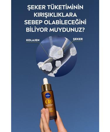 NIVEA SKIN SERUM 30ML PURE Q10 SUGAR ANTI WRINKLE TO HELP REDUCE BLEMISHES PSSN3425 - Buy Online on GoSupps.com