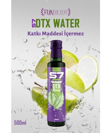 FUNBODY S7 APRICOT FLAVORED DETOX WATER 500ML 1 PIECE - Buy Online on GoSupps.com